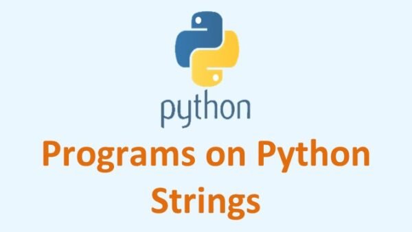 Python Problems on Strings - Simply Coding