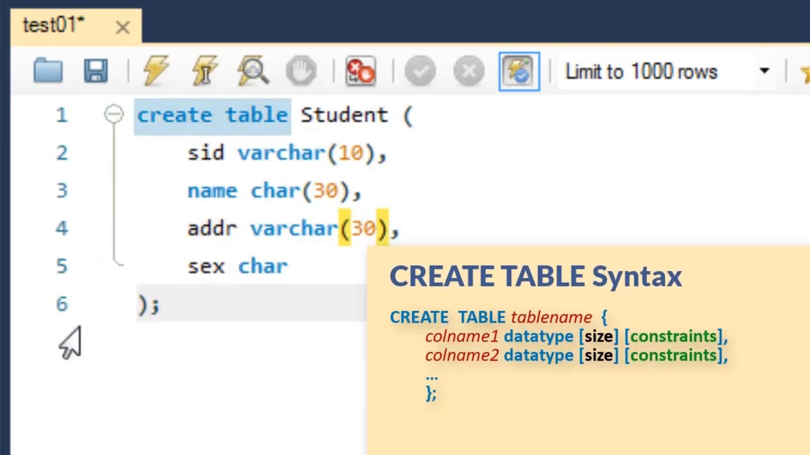 DDL Commands - Simply Coding
