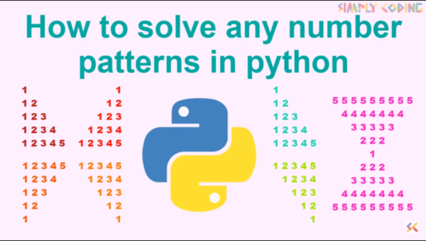 How to solve any number patterns in python