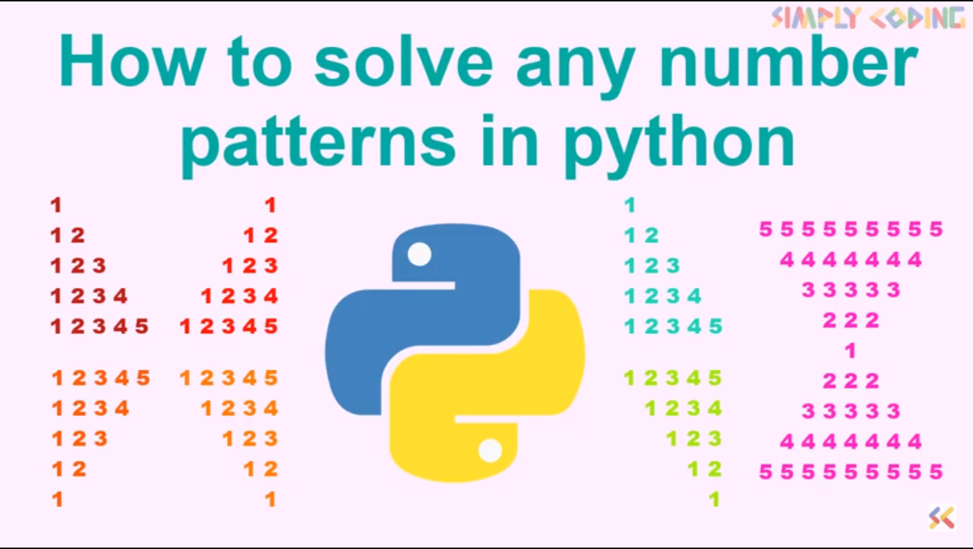 number pattern in python