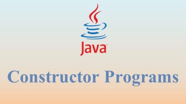Constructor Programs
