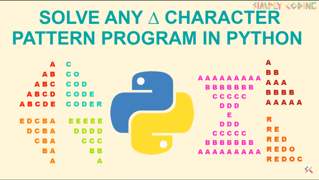 solve-any-character-pattern-program-in-python