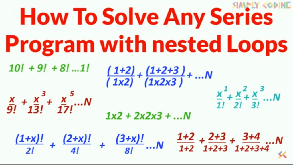 Nested loops Simply Coding