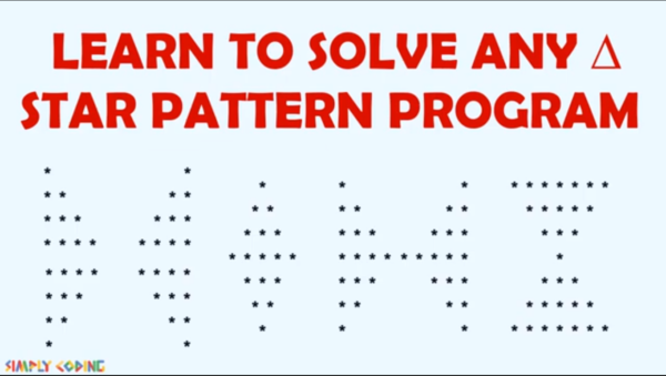 Program To Print X Star Pattern In Java