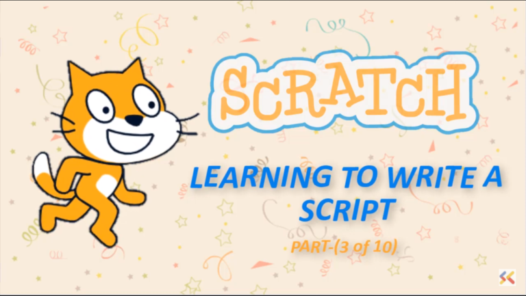 Scartch Script Writing Format Scratch 3.0 - Writing a Script